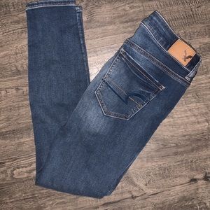 AE medium dark wash jeans